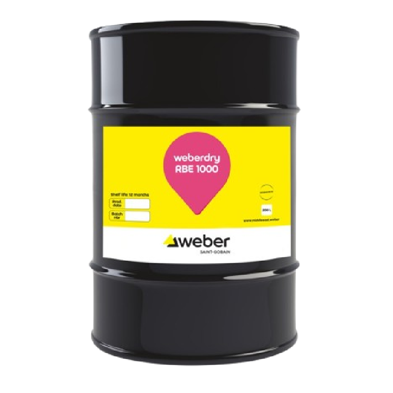 Weberdry RBE 1000 Rubberized Bitumen Emulsion | SAB GATE